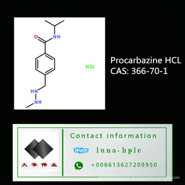 Hochreine Antineoplastische Chemotherapie Drug Procarbazine (CAS: 366-70-1)